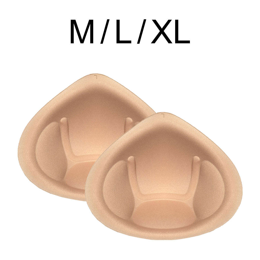 Bra Insert Pads 1 Pair Round Breast Enhancers,Invisible Bra Push Up Pad for Yoga Sports Bra