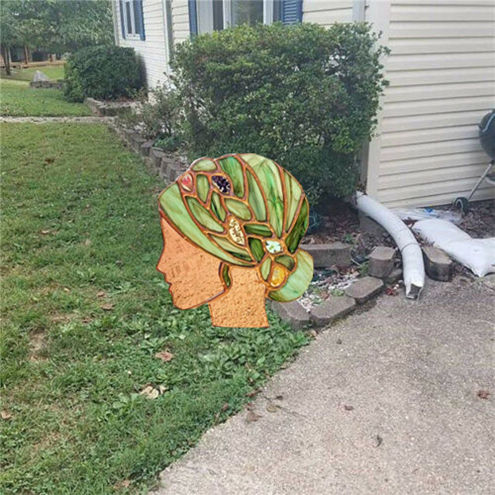 Acrylic Earth Art Statue Tag Mother Figurine Decor Goddess Salon Ornaments