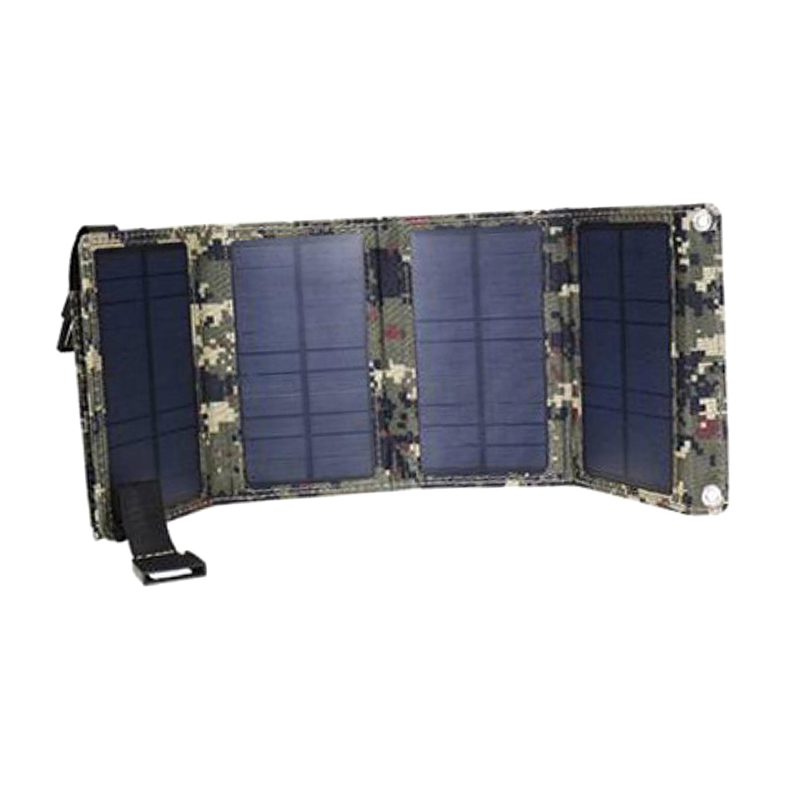 Foldable Solar Panel USB Battery Power Bank Waterproof Monocrystalline Battery Charger 5.5V for Smartphone Tablet Camping Travel