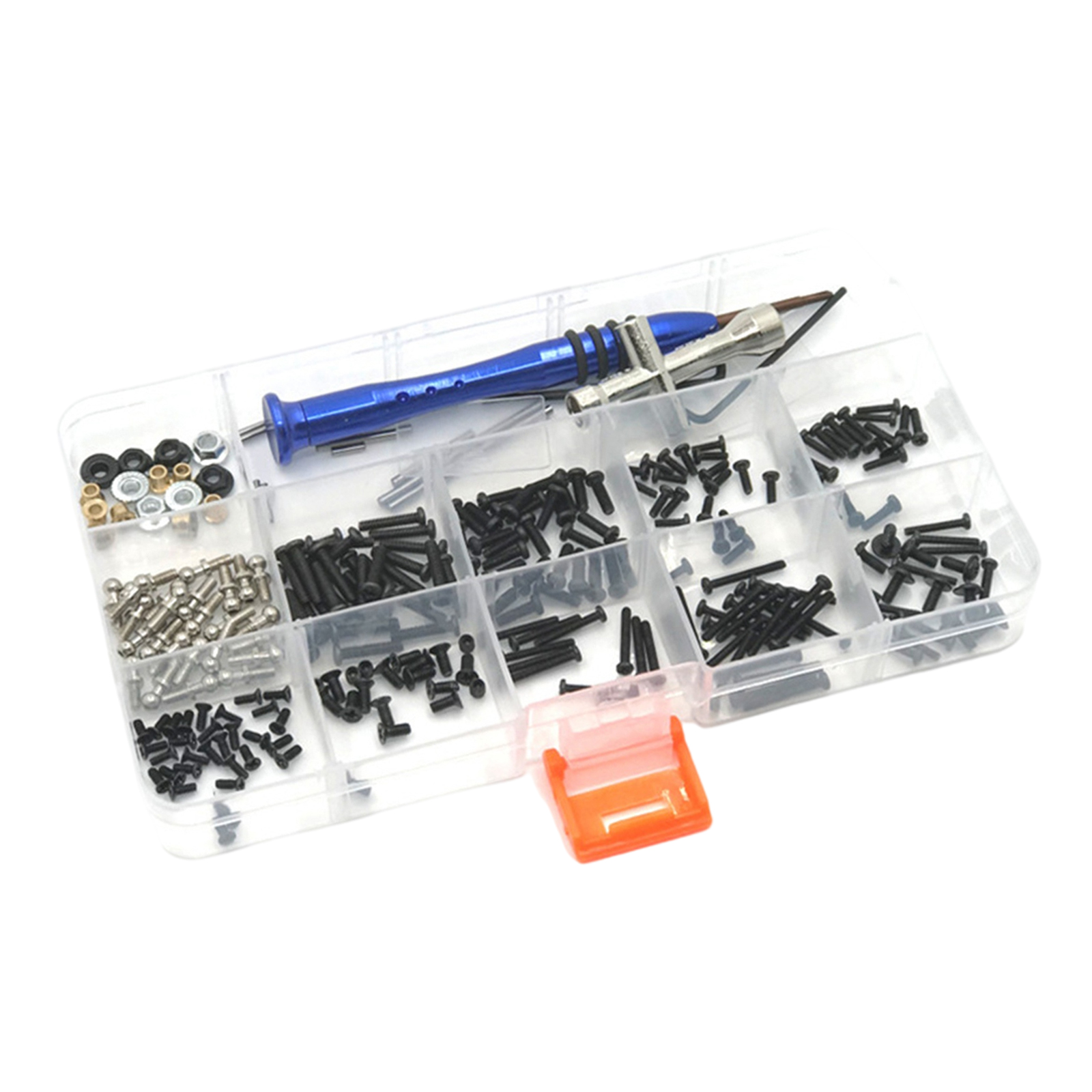 RC Screw Kit Tool Assortment Set for WLtoys 1:18 Scale A959 A969 A979 RC Crawler Car Accessory with Screwdriver