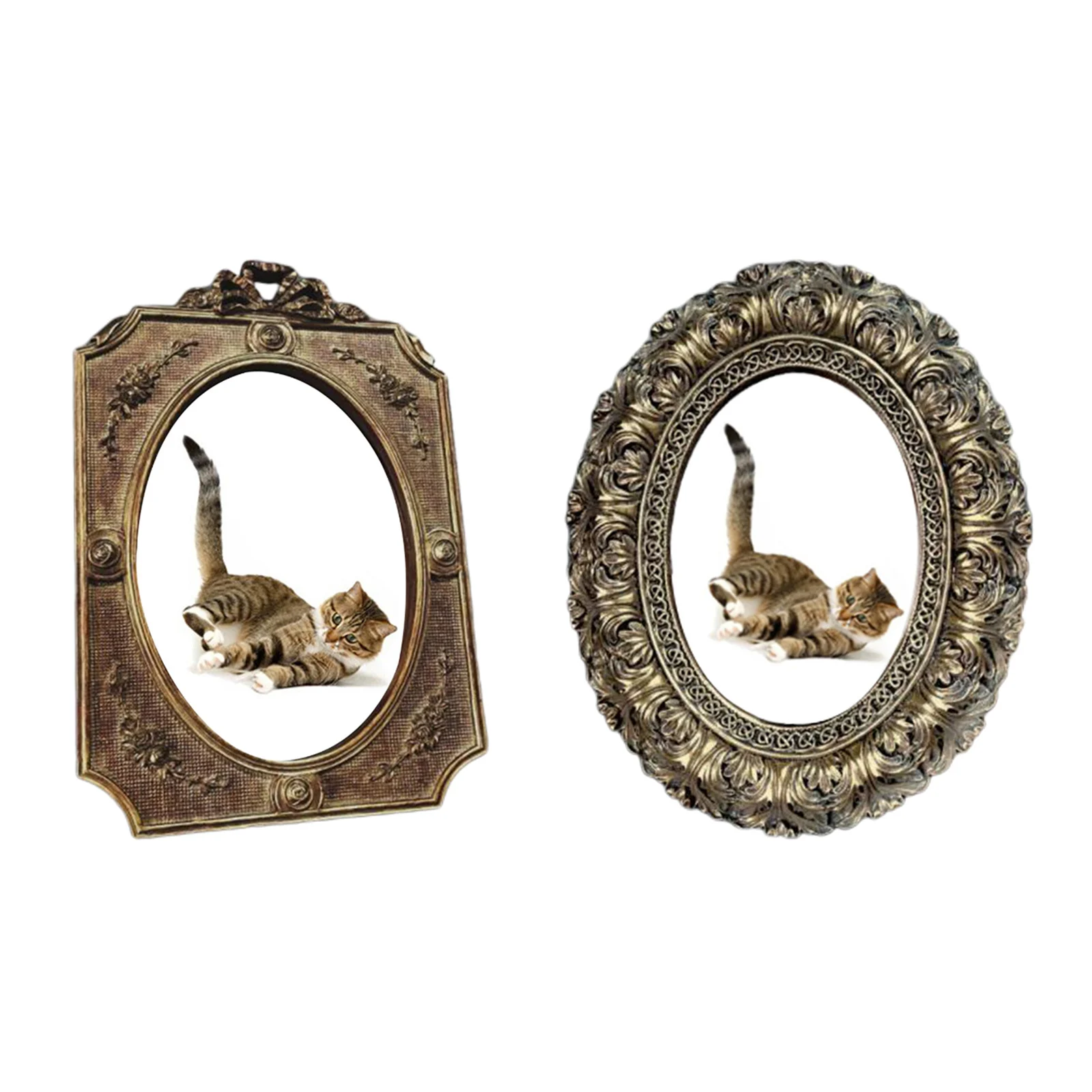 Antique Picture Frame Photo Holder Decoration Crafts for Livingroom Decor