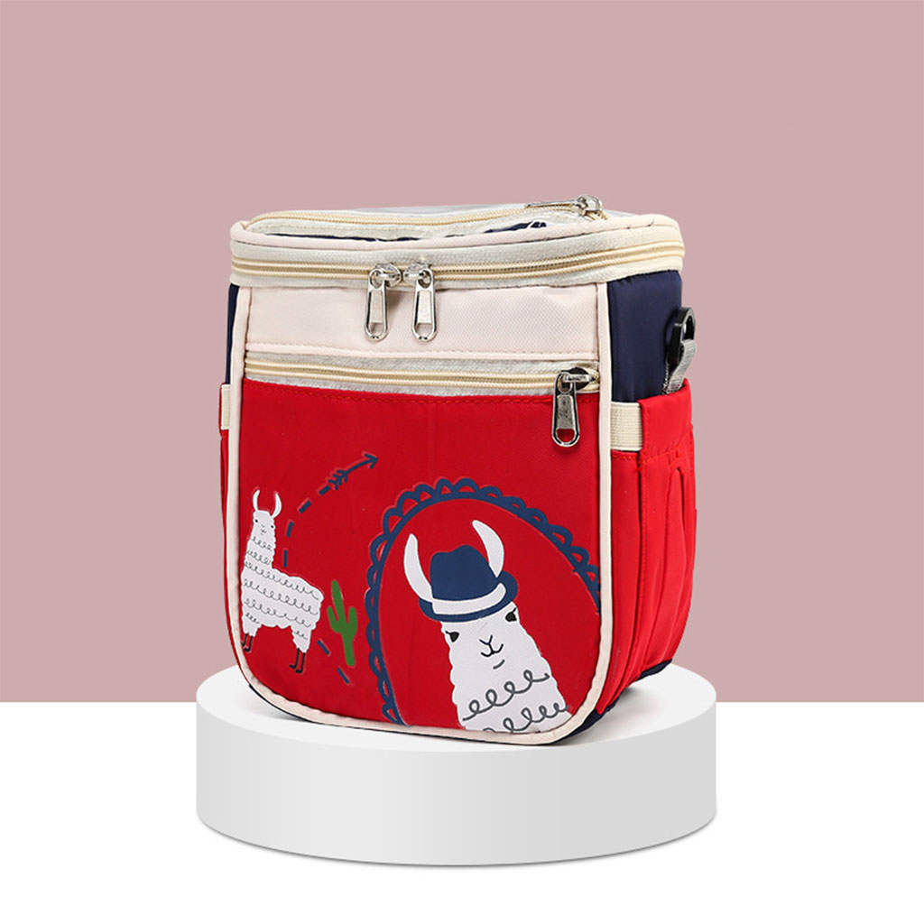 Organizer, Double Layer, Multiple Pockets  for Milk Storage, Insulated Item Bag