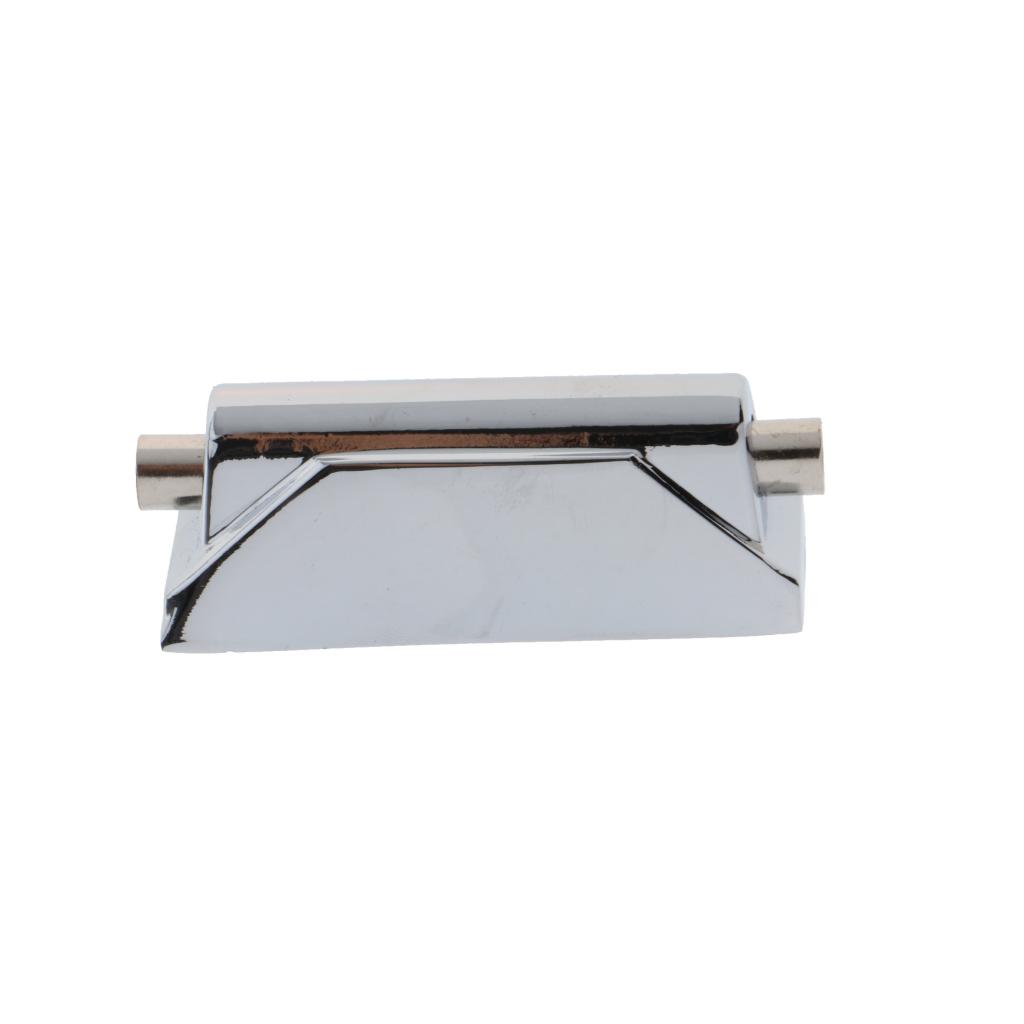 Alloy Metal 62x22mm Double End Snare Drum Lug Attachment 50mm Hole Spacing Repalcement Mount