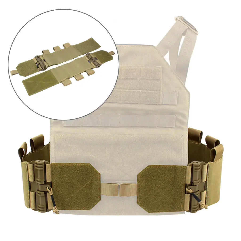 Tactical Portable Battle Belt Survival Battle Hunting Training Belt Adjustable Men Combat Military Waist Strap for For JPC CPC