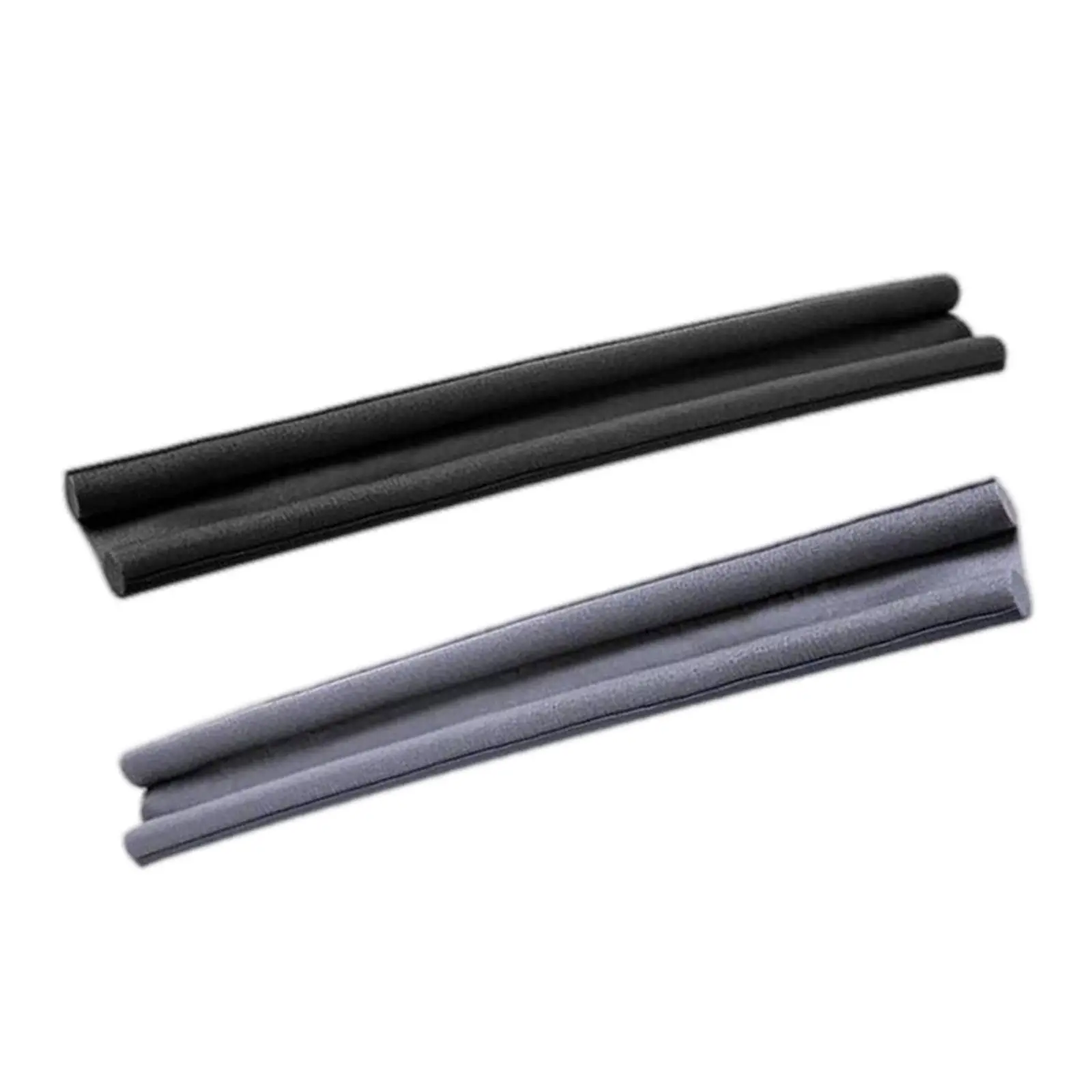 2pcs Under Door Draft Stopper Seal Strip Doors Wind Air Blocker Guard Gap Heat Cold Cover Energy Saving Protector