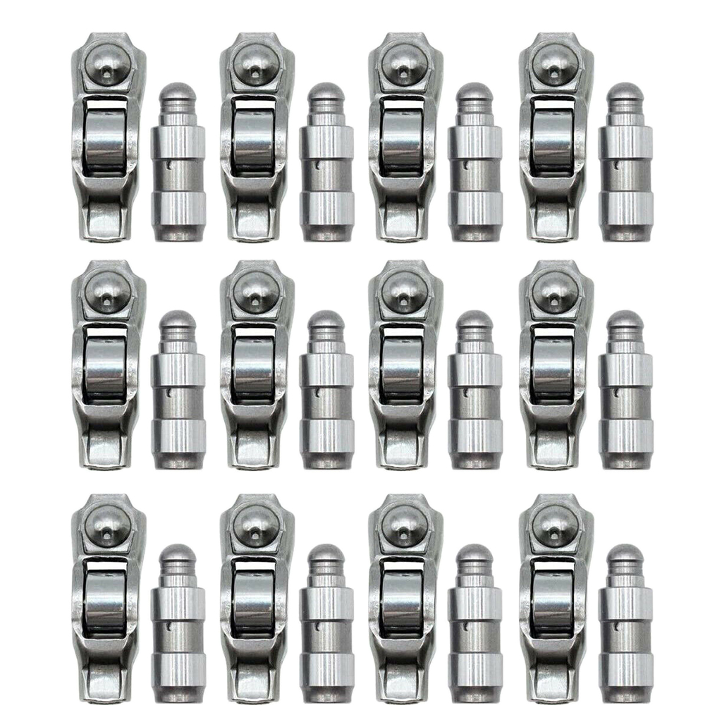 12 Pcs Rocker Arms and Lifters Kit Replacement 5184296AH 5184332AA