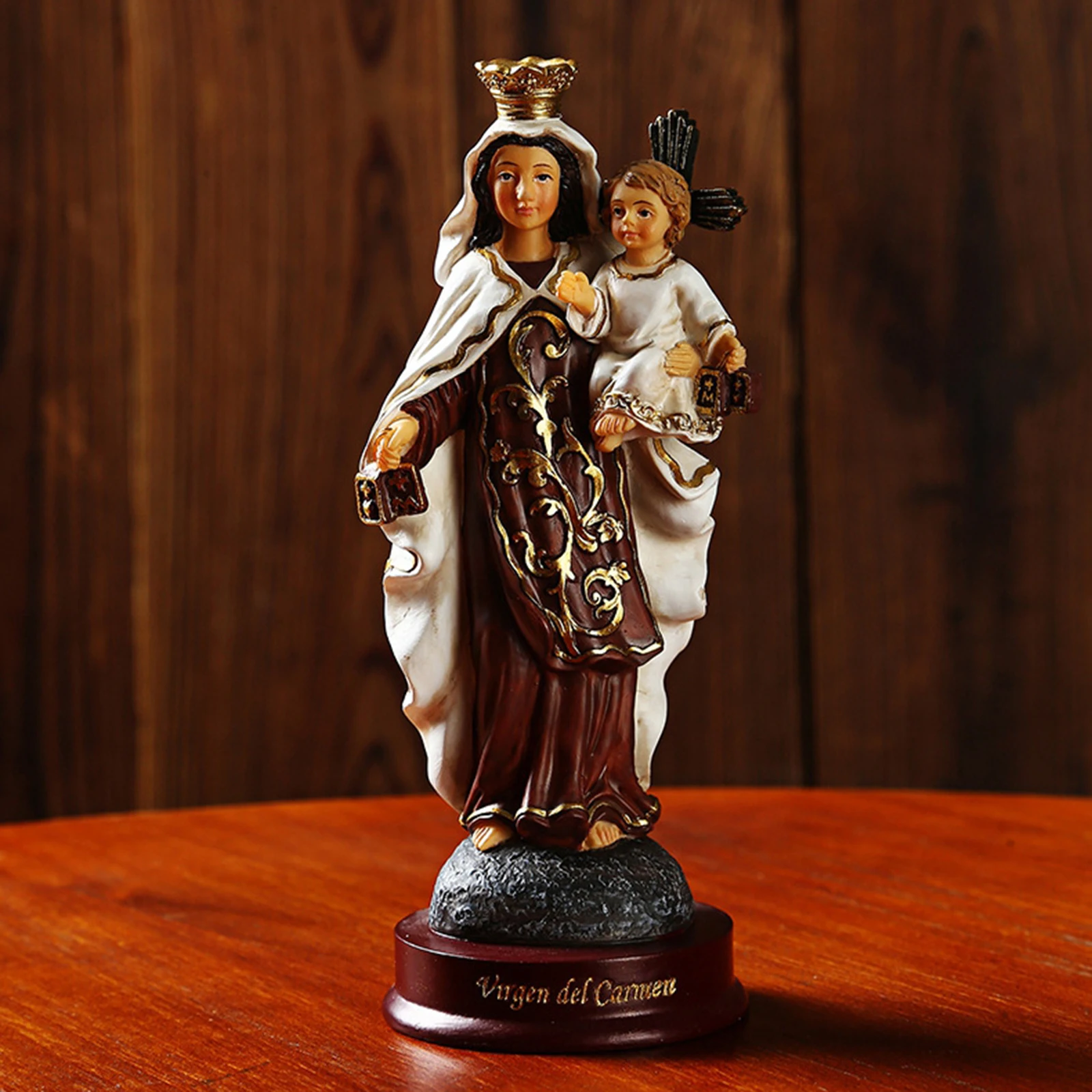 Exquisite Our Lady of Grace Virgin Mary Catholic Religious Statue Figurines