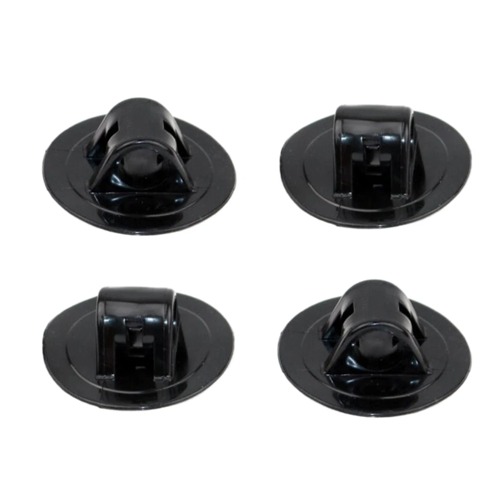 4 Pack Inflatable Kayak Boat Engine Holder Motor Mount Bracket Clip Stand