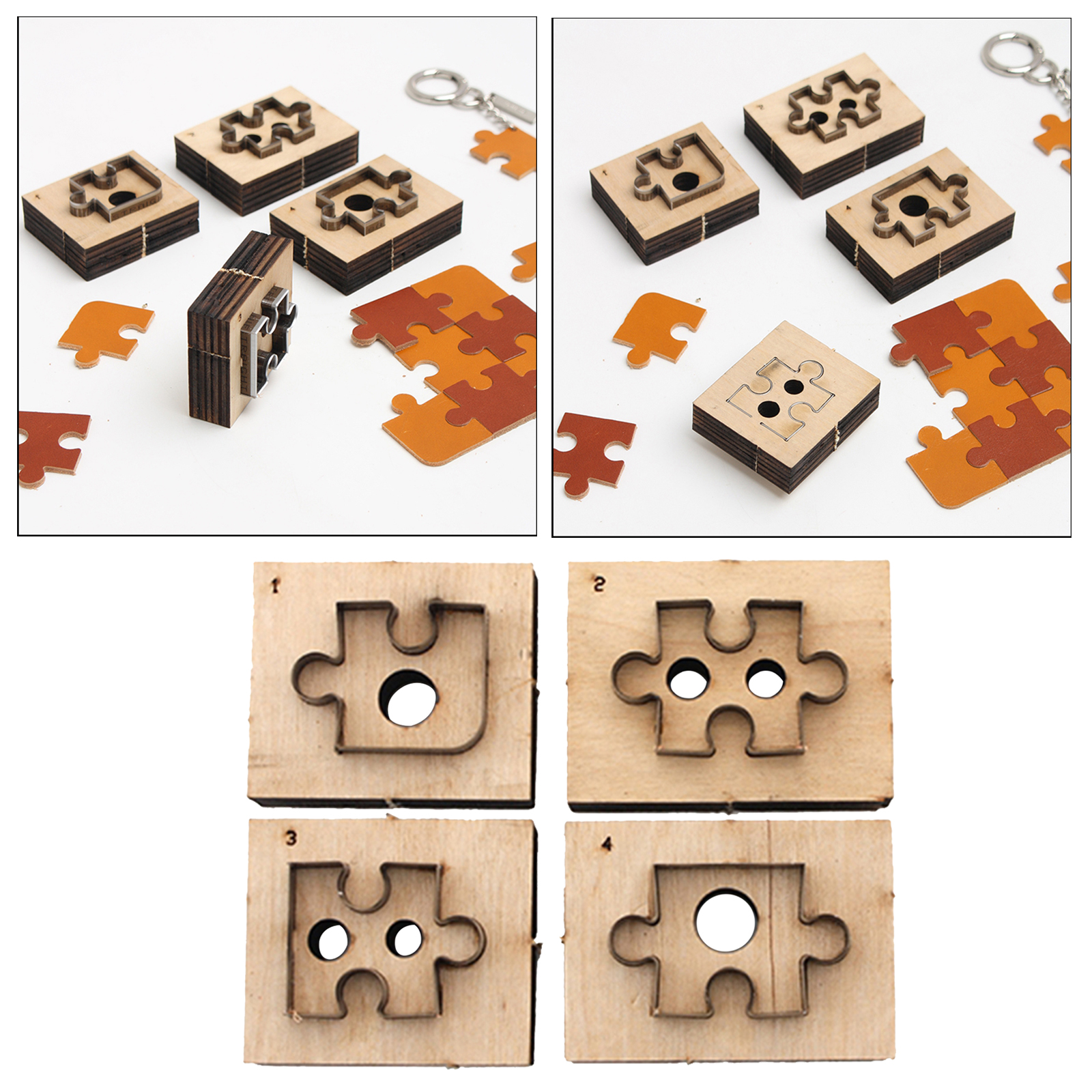 1Set Japan Steel Blade Die Cut Jigsaw Puzzle Embossing Mold DIY  Mould