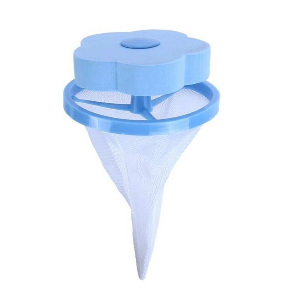 BU Foroner Filter Bag Mesh Filtering Hair Removal Device Wool Floating Washer Cleaning Need Pet Fur Catcher Filtering Hair Removal Device Wool Cleaning Hair Remover Tool Hair Filter Net