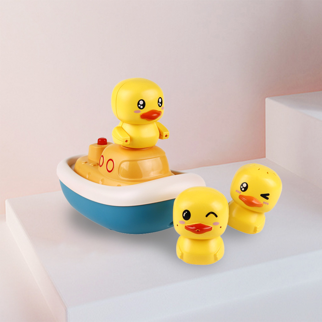 Baby Cute Bath Toy Duck Baby Bathtub Water Pump Shower Toys Bathroom Birthday Gifts Toddlers