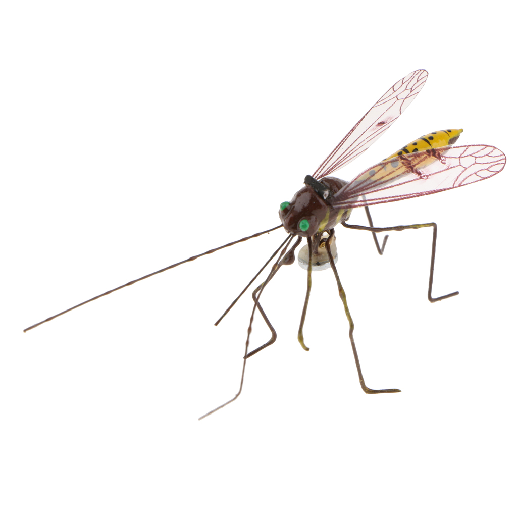 Artificial Mosquito Vivid Floating Hunting Handcraft Insect Ornament Indoor Outdoor Garden Decor Toys Mosquito Decor
