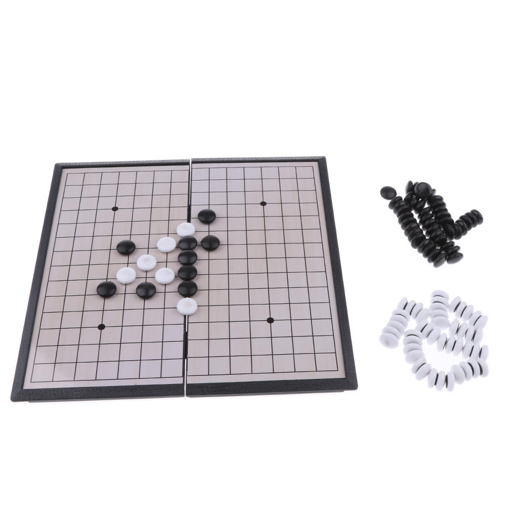 Professional Chinese Class Board Game WeiQi Baduk Toy Chessman Set Folding