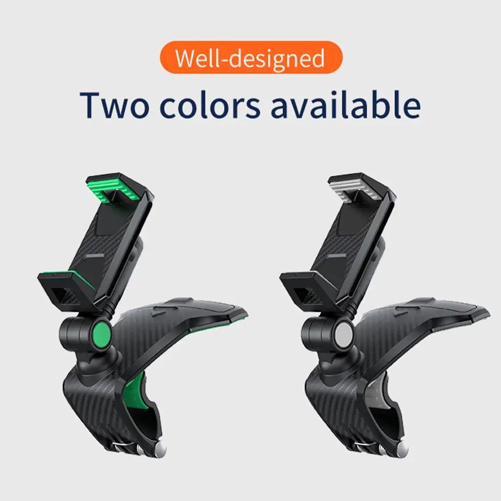 Car Phone Mount Handsfree 360 Degree Rotation Universal Strong Cell Phone Holder Fit for Samsung S20 S10 S9 S8 Note 20 8