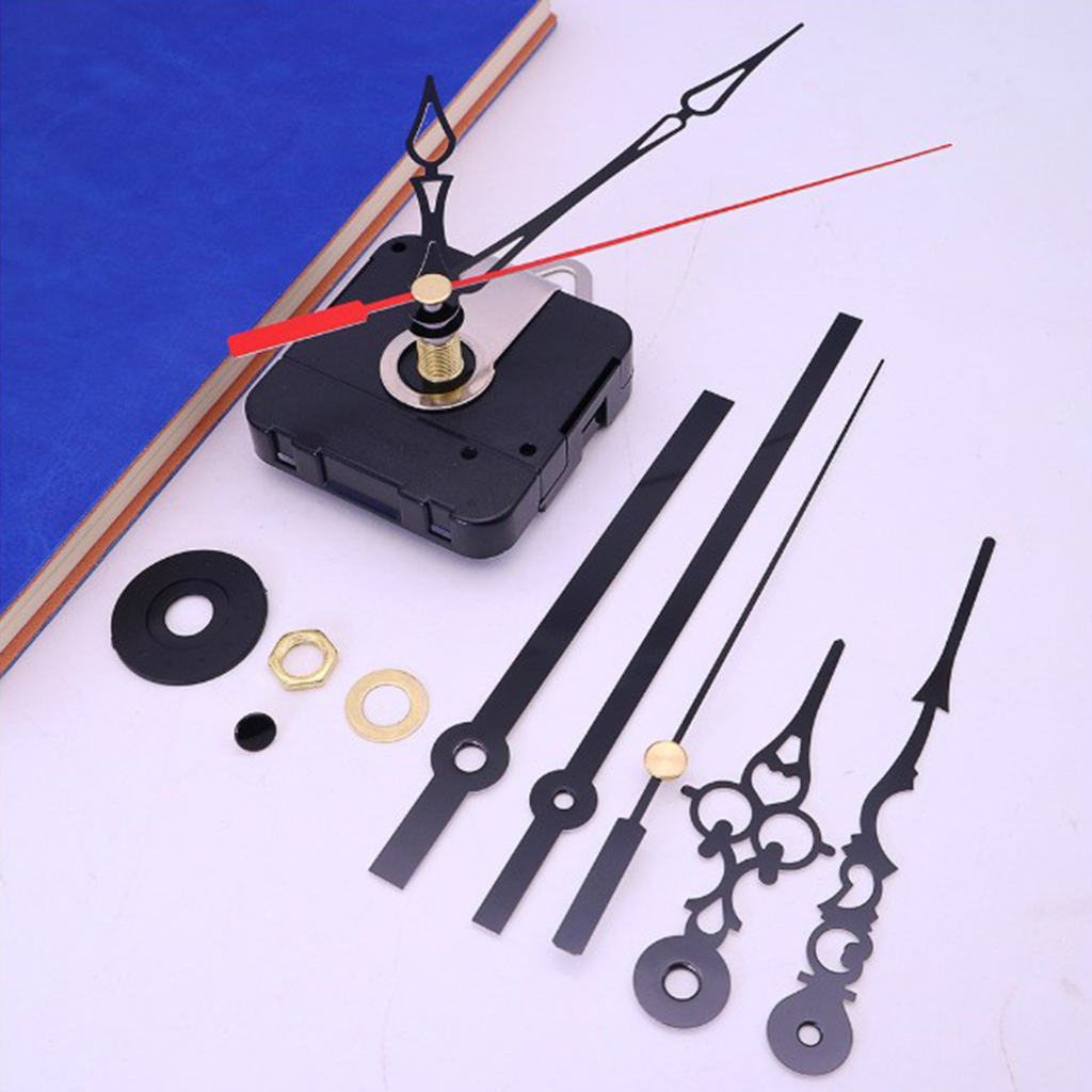 DIY Clock Motor Kit for Wall Clock Replacement Clockwork Parts Quartz Pointers