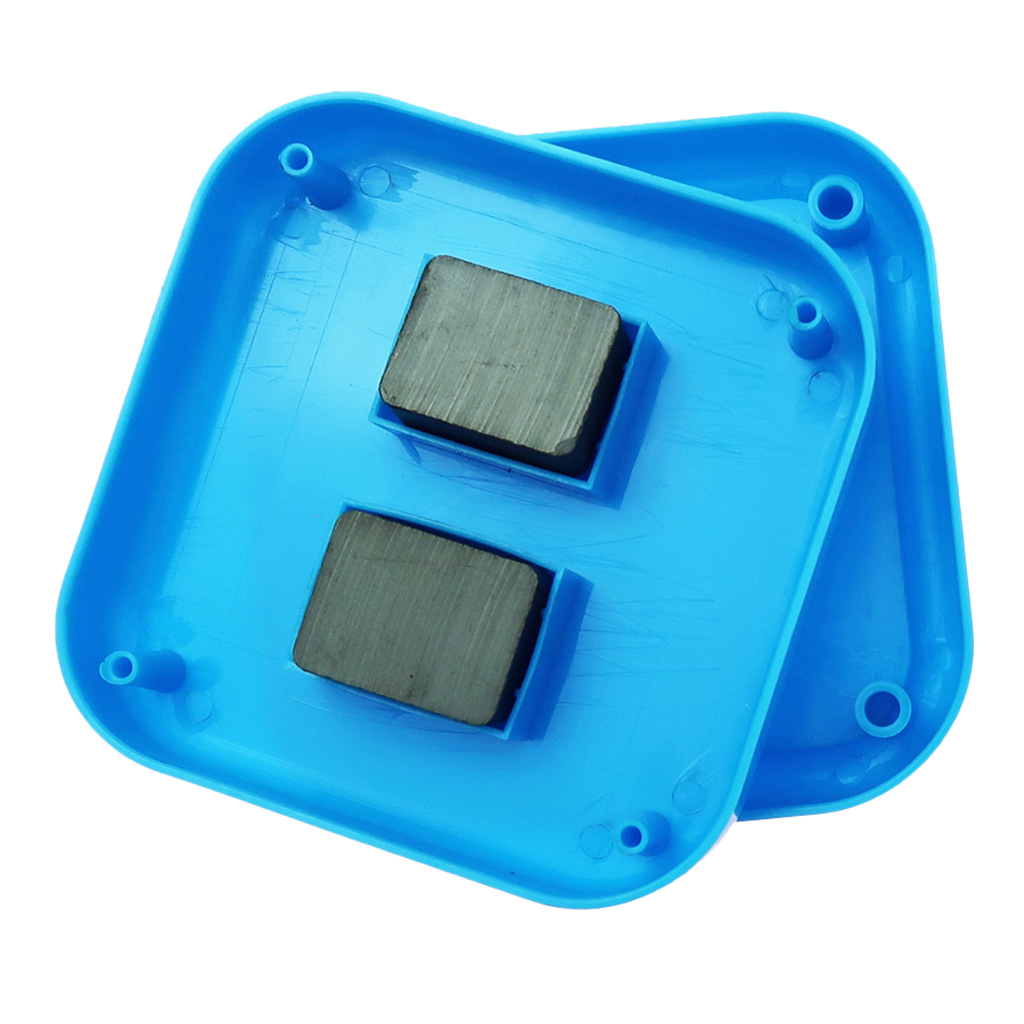 8.5cm Square Magnetic Pin Cushion Pincushion Sewing Needles Holder Organizer for Crochet Hooks Paper Clips Nails Screws Storage