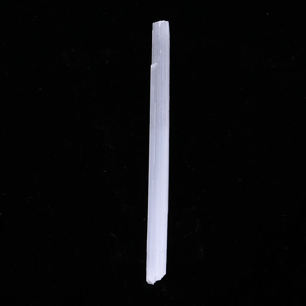 Natural Moroccan  Selenite Stick Unpolished Rough Gemstone Crystal 4-9g