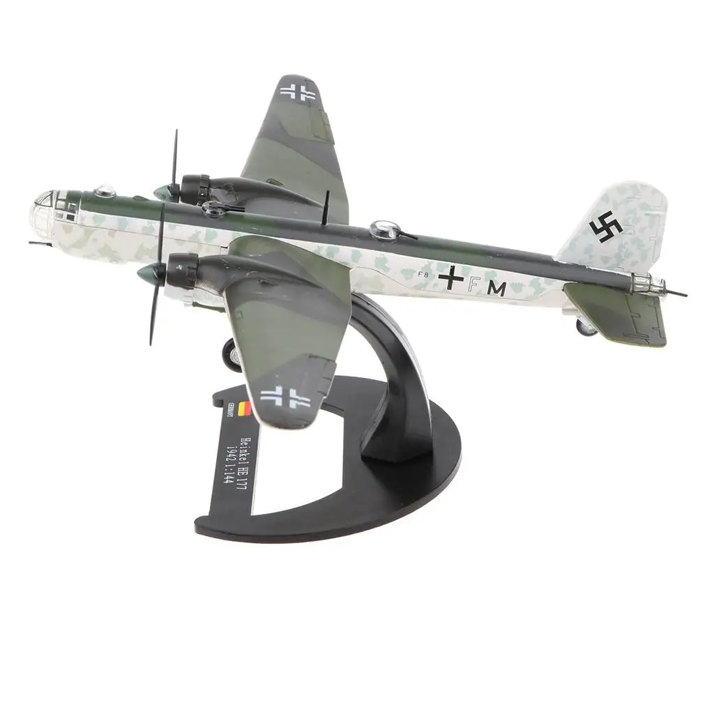 1 : 144   Scale     Heinkel   He   177   1942   Bomber   Aircraft ,  Diecast   Plane   Model
