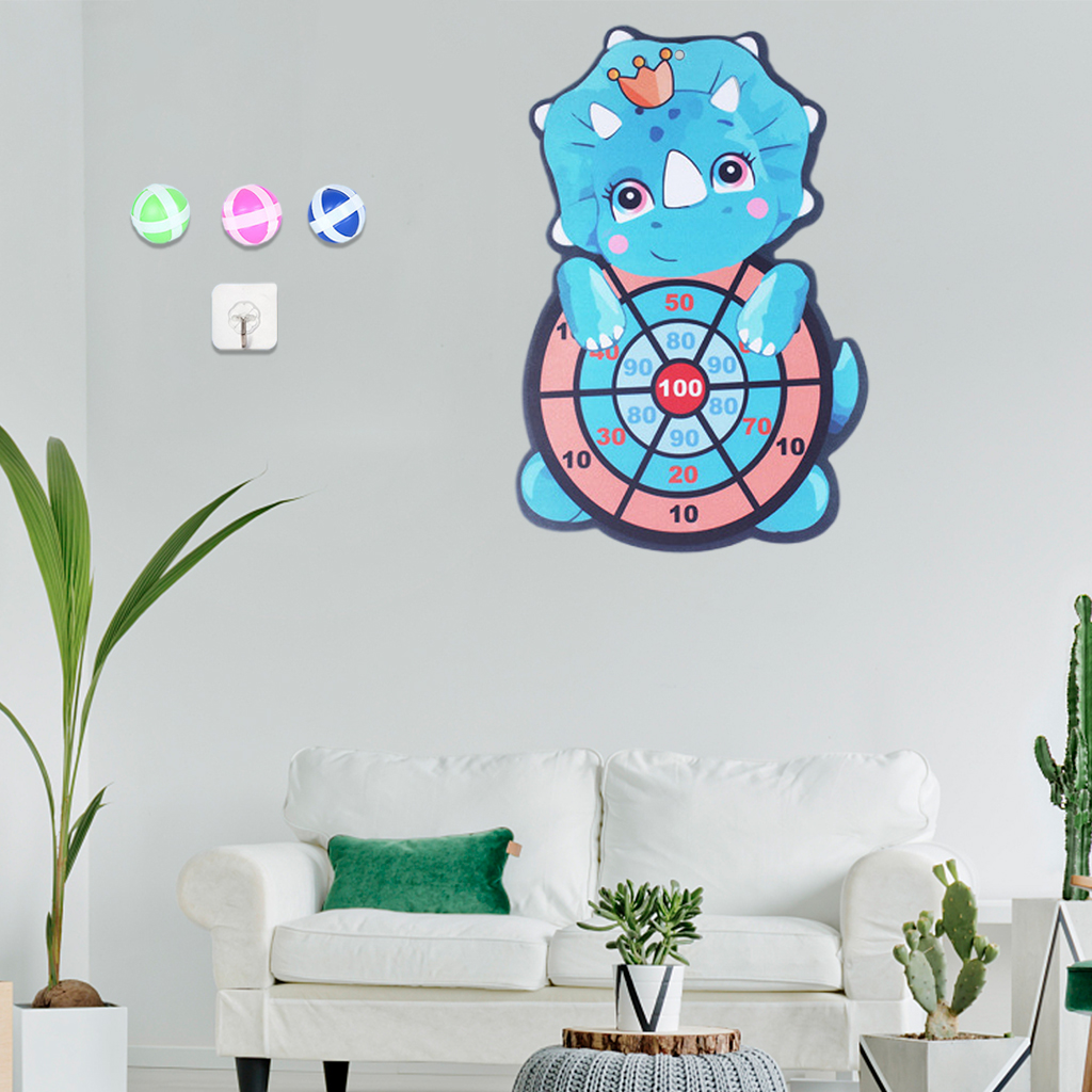 Classic Toy Target Sticky Ball Dart Board Indoor Party Family Activity Halloween Christmas Game Gifts for Kids