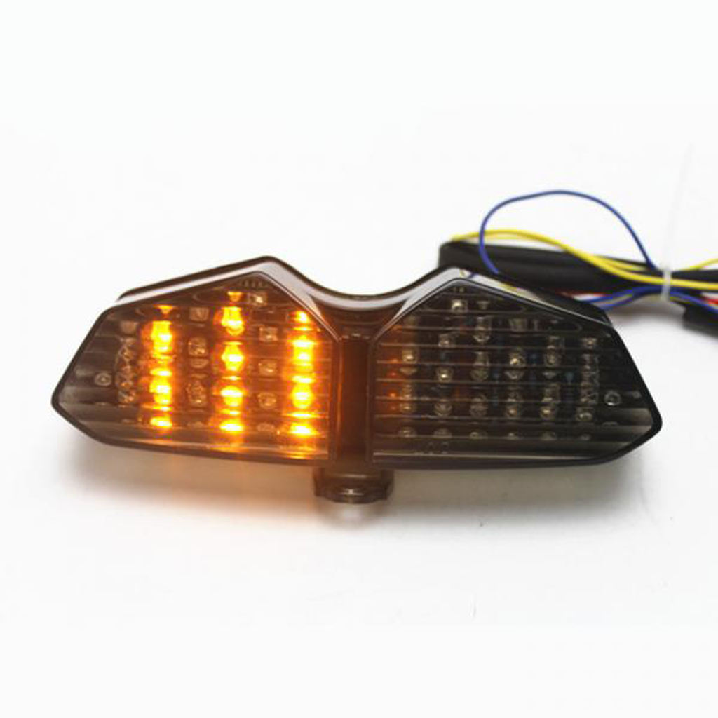 Led Tail Brake Light Turn Signals for YAMAHA YZF R6 03 04 05 R6s 06-08 Smoke