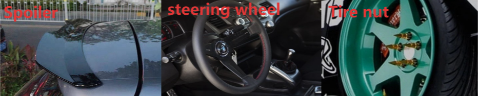 Universal Rear Roof Lip Spoiler Wing ABS Decoration Strips Matte Black&Glossy Black Fit Hatchback Car