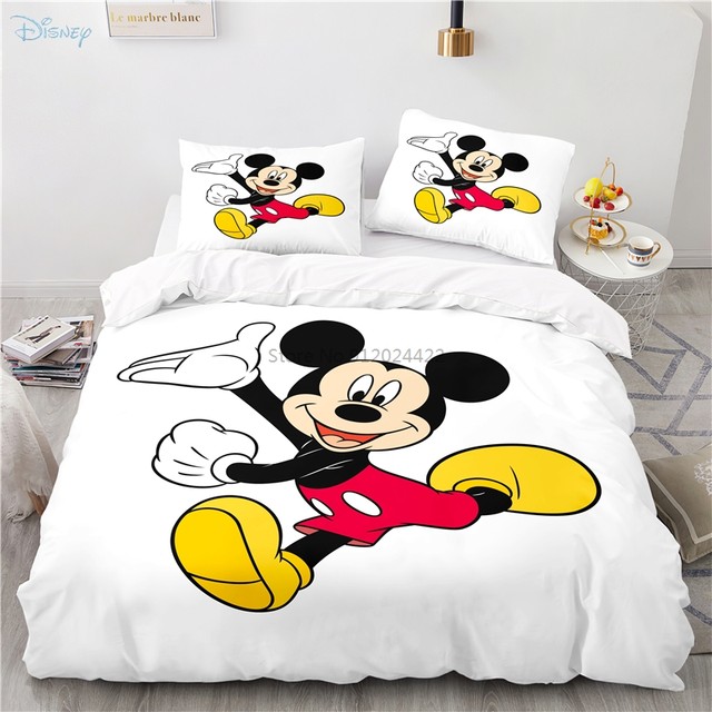 Popular Mickey Mouse Donald Duck Printed Duvet Cover Set With Pillowcase 3d  Bedding Set For Boys Girls Children Adult Home Decor - Bedding Set -  AliExpress