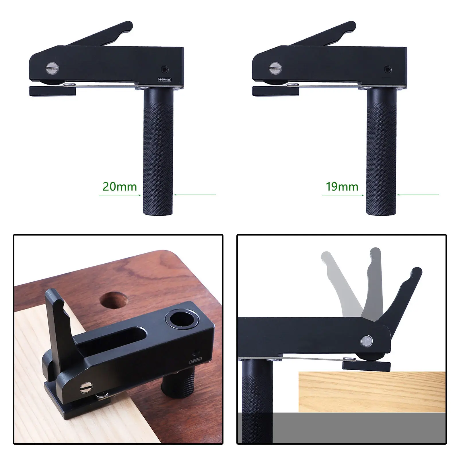 Woodworking Pressure Platen Quick Platen Presser Positioning Bench Table Insert Planning Stop Connector for Household