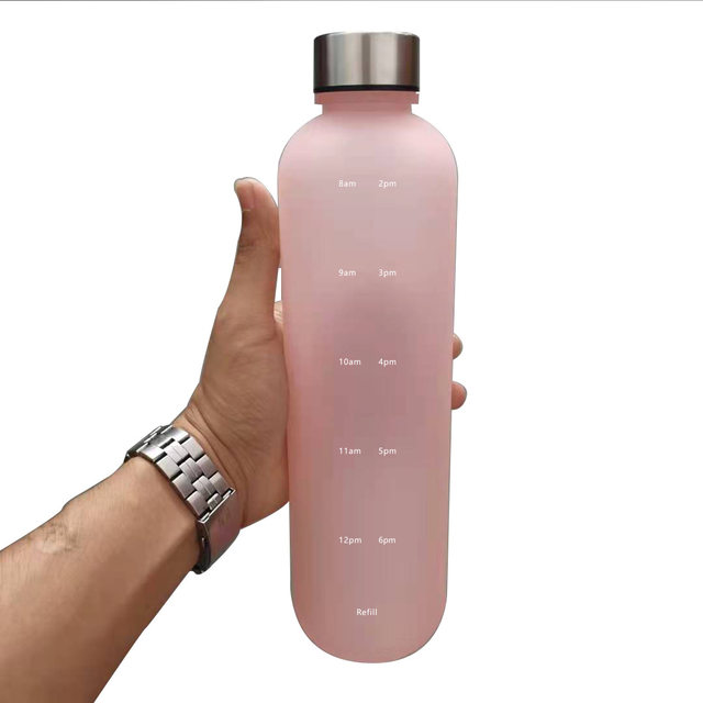 Frosted & Transparent Plastic Water Bottle – Suprify