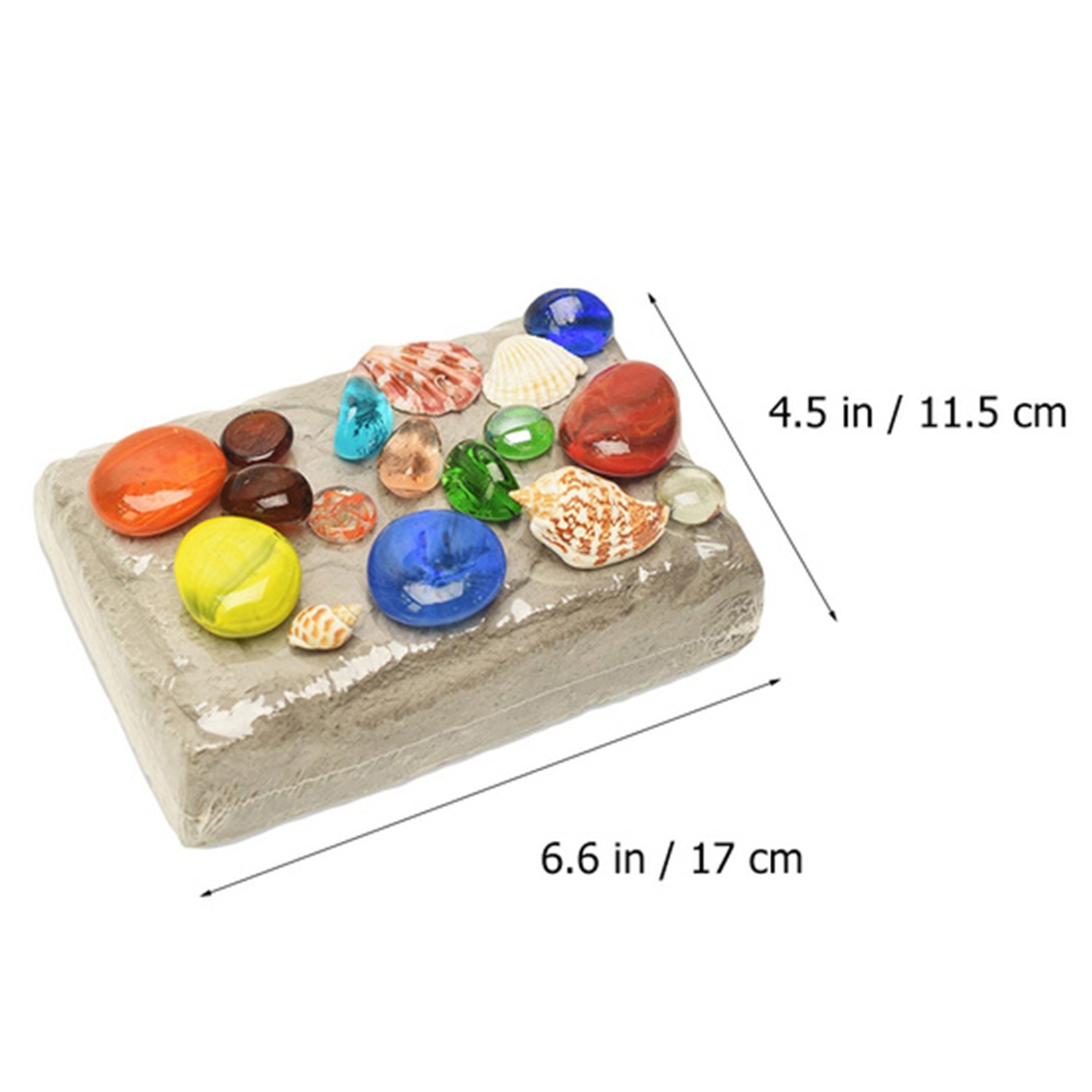 2xCrystal Gemstone Mining Digging Kit Kids DIY Excavation Treasure Toy Set