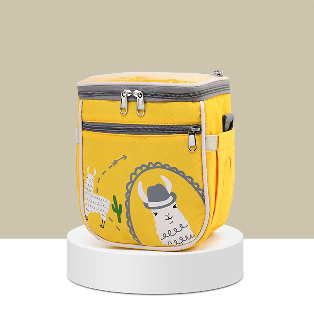 Organizer, Double Layer, Multiple Pockets  for Milk Storage, Insulated Item Bag