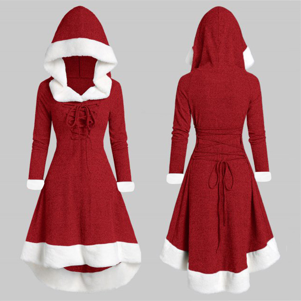 Inverno vestidos de natal das mulheres do