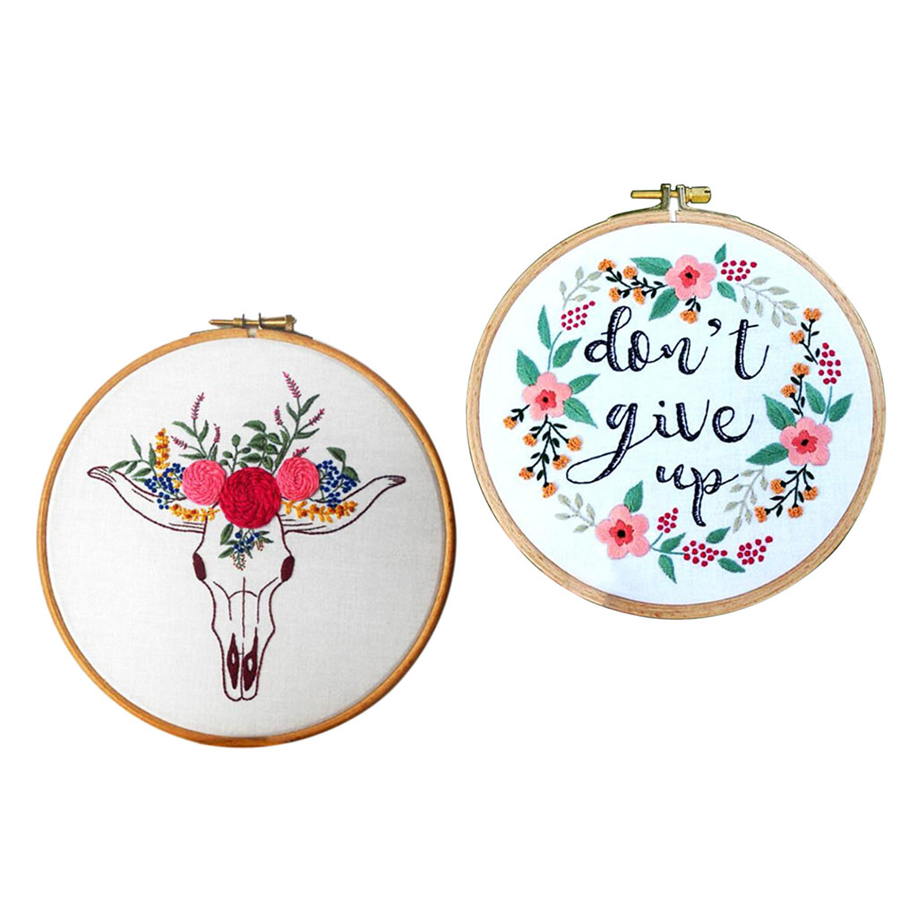 Embroidery Starter Kit Cross Stitch Kits Handmade Needlework Garland Pattern