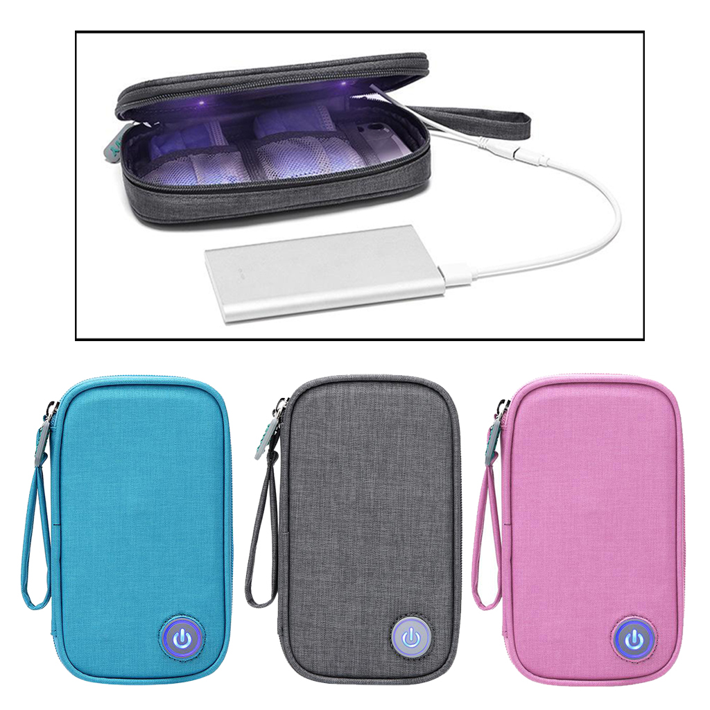 UV LED Sterilizer Disinfection Bag Nail Tools Makeup Disinfector