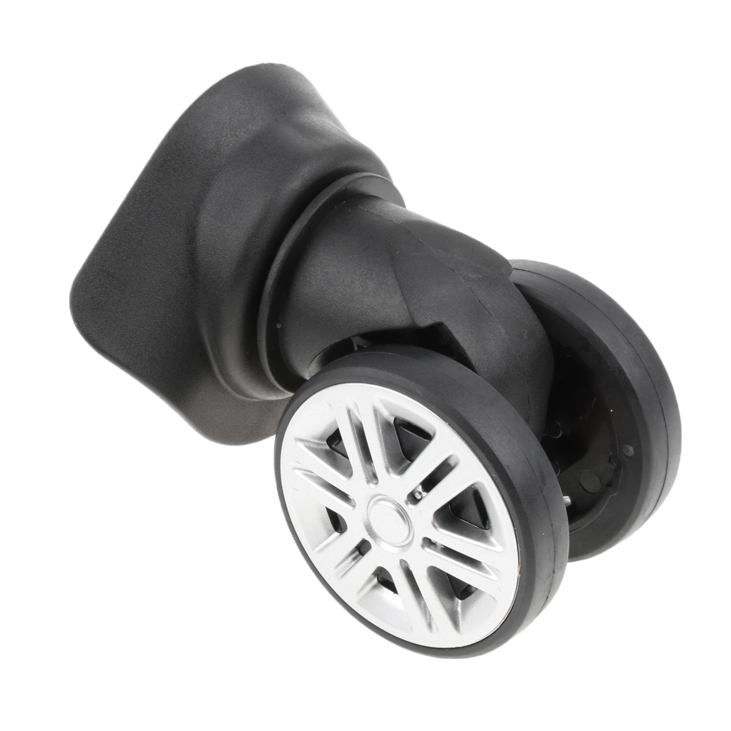 Replacement Luggage Suitcase Brake Wheels Travel Casters A60-1 Pair