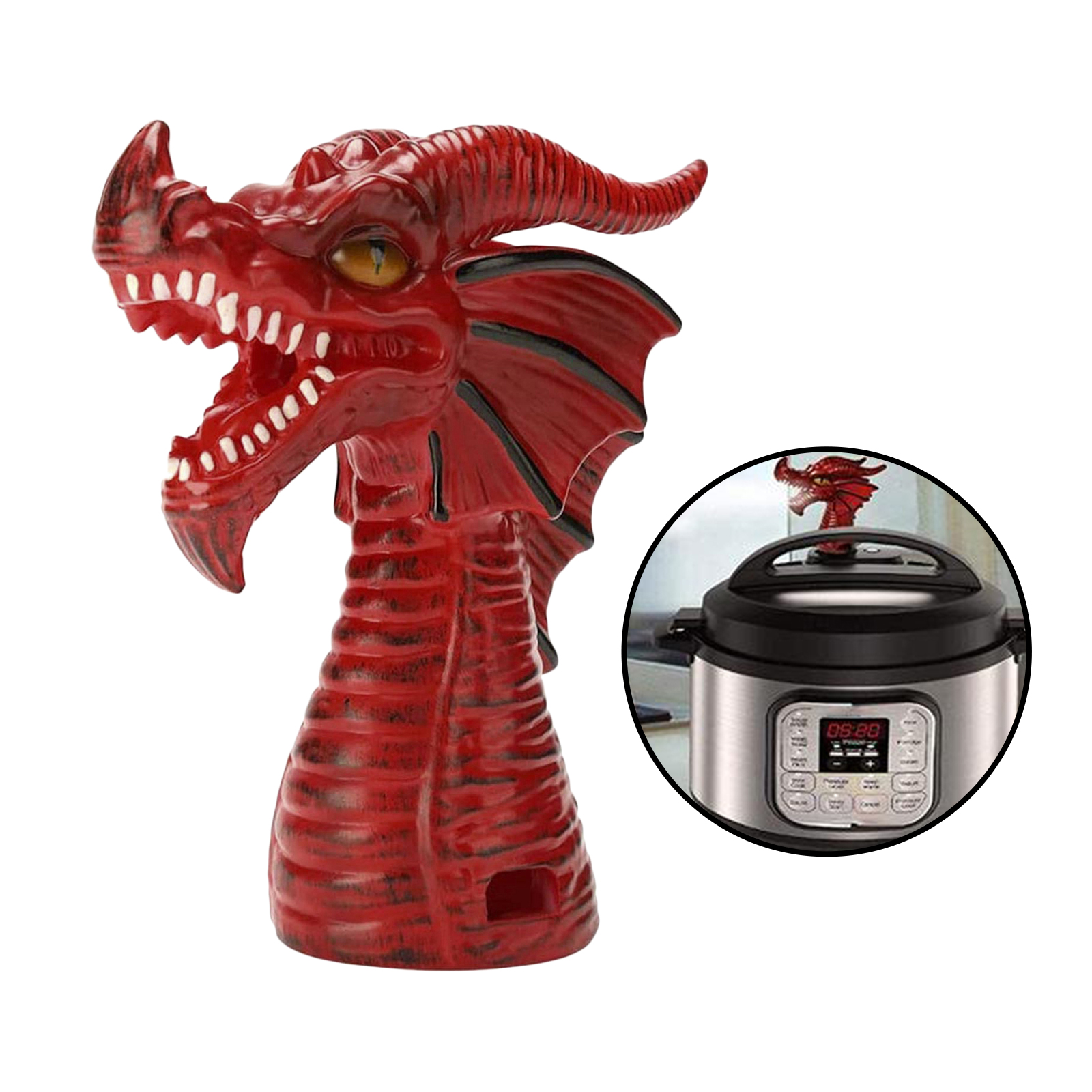 Dragon Pressure Steam Release Diverter Splitter Tool for Pressure Cooker