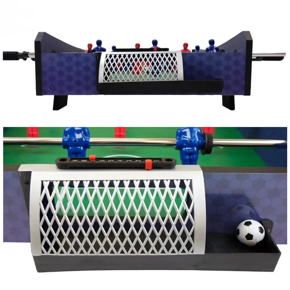 Set of 2 pcs Foosball Ball Goal Net Frame for Table Football - Black