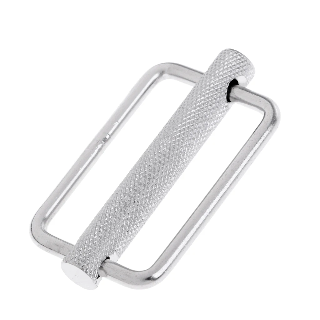 MagiDeal 316 Stainless Steel Sliding Bar Weight Belt Keeper Stopper Scuba Dive Equipment