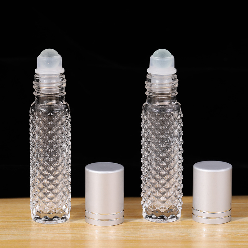 Best of 10ml Non-Slip Essential Oil Glass Sub-Bottle Roll-On Smearing Sample Portable Refillable Leak-Proof Clear Empty Bottle Wholesale Reviews & Tips