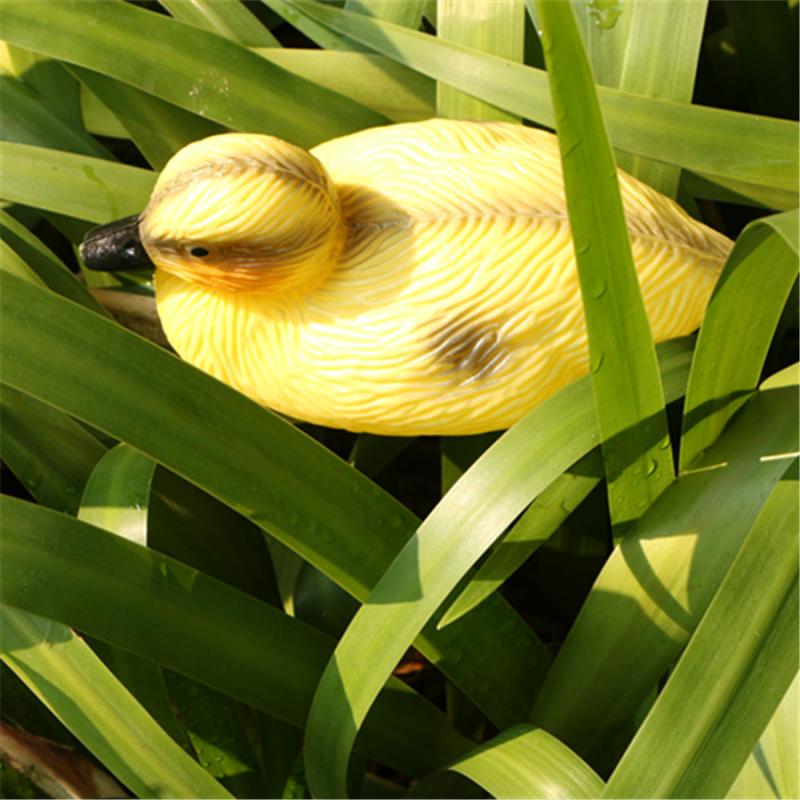 Baby Duckings Floating Decoy Ducks Fishing Tackles Plastic Garden Decoration Hunting Mallard Plastic Ornament Pond Koi Fish