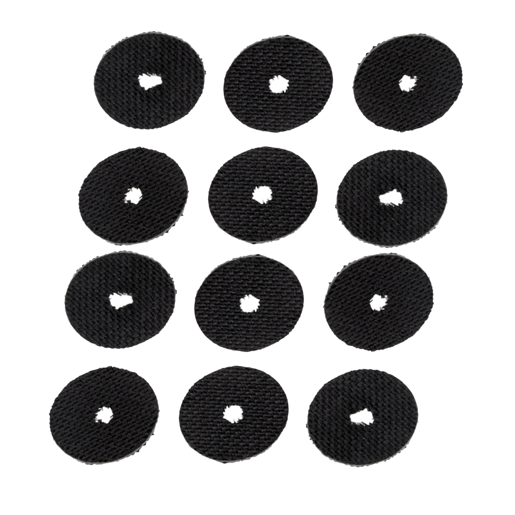 12pcs Carbon Fiber Drag Washers for Spinning/Baitcasting/Drum Fishing Reels