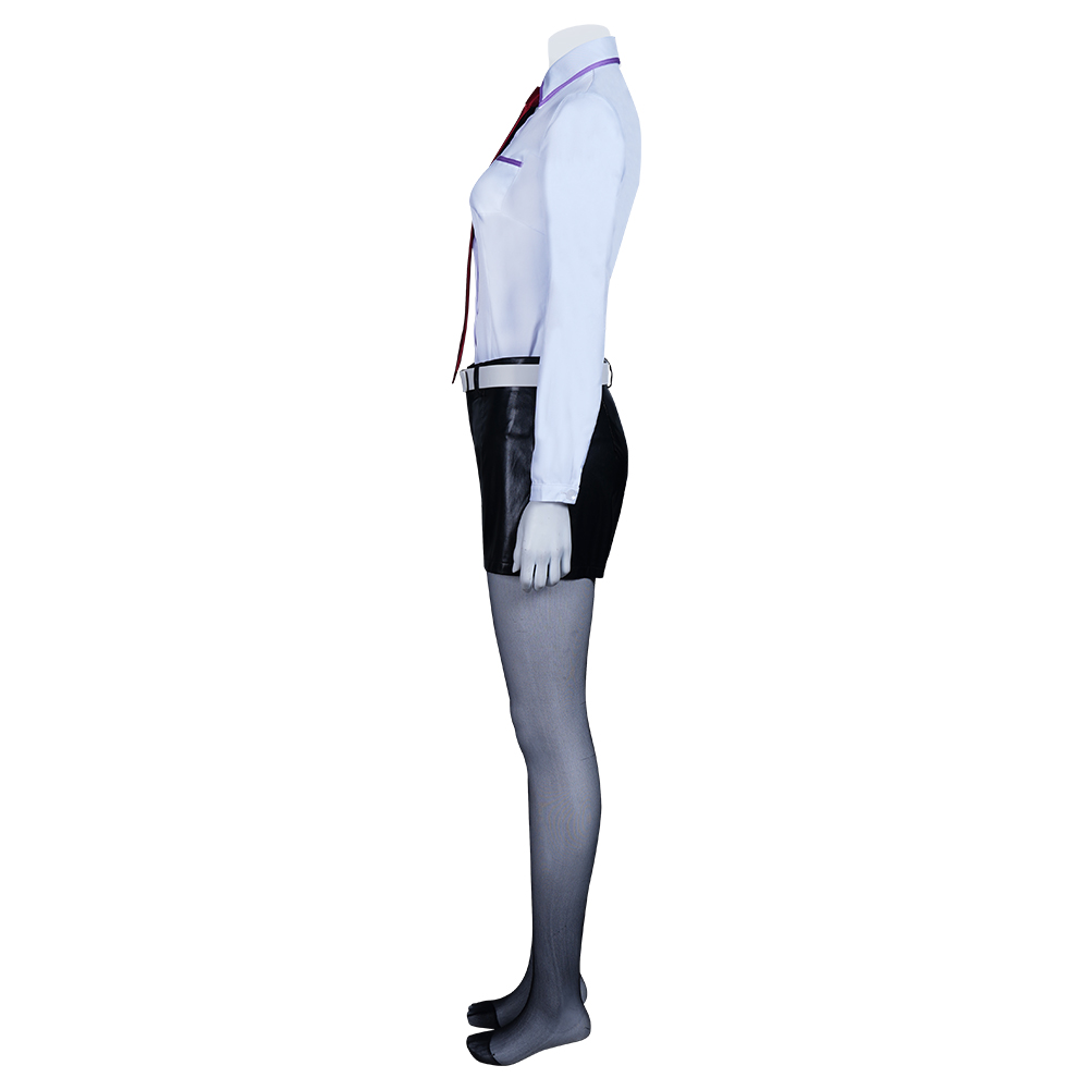 Steins portão 0 makise kurisu cosplay traje