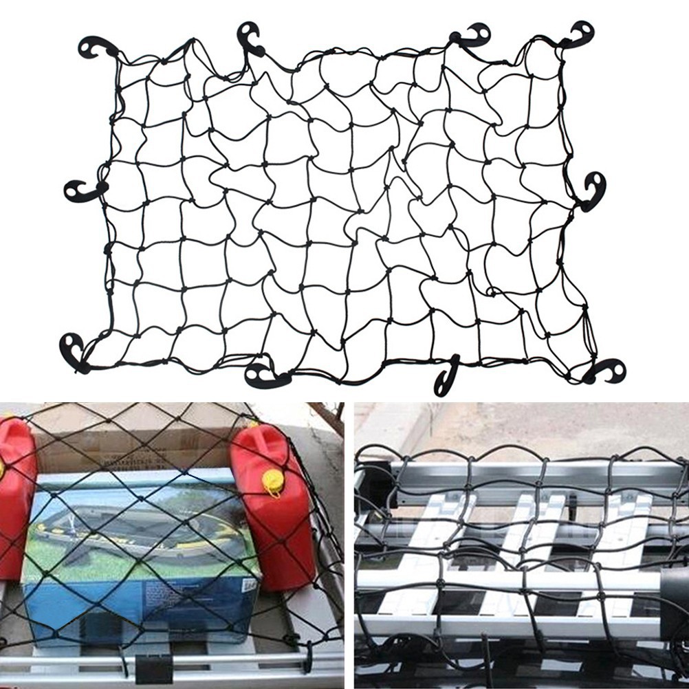 Багажники на крышу автомобиля, эластичная сетка для груза, сверхсветильник,  из латекса, фиксированный шнур для багажа, 1 шт. | AliExpress