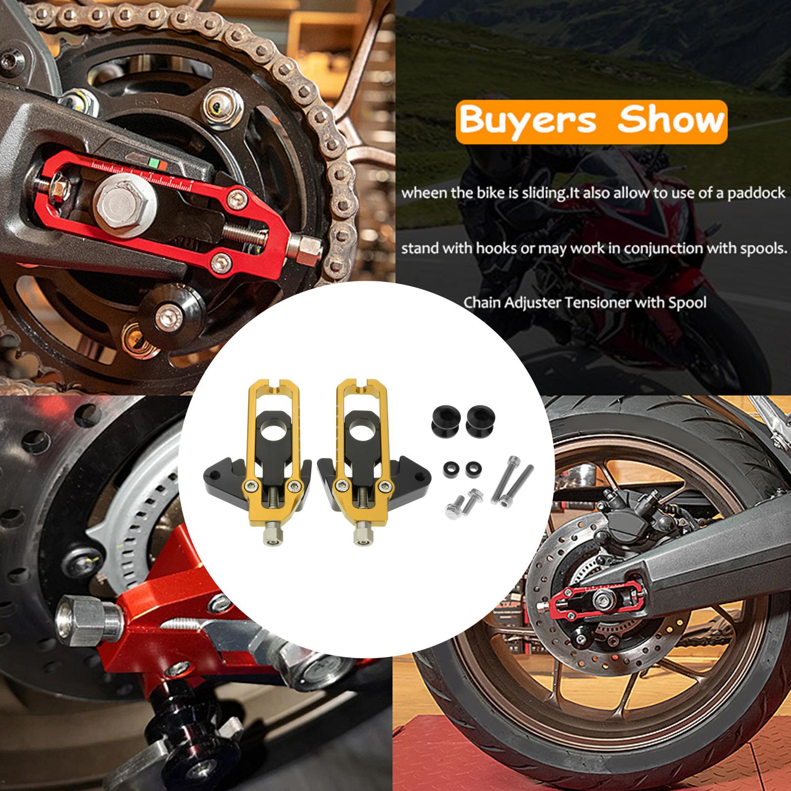 Chain Adjusters for Honda CB650F CBR650F Professional Accessories Premium