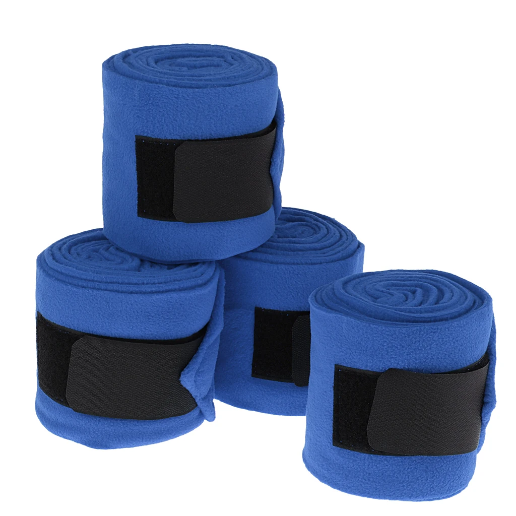 Polar Fleece Bandages Can Be Used During Training, Horse Riding, Racing, Or During Sports