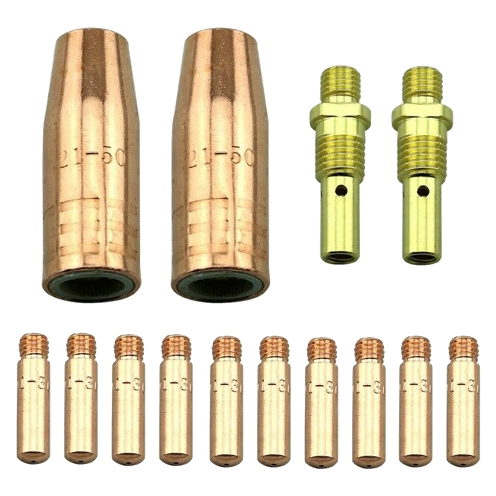 MIG Welding Nozzle Terminal Accessory Welding for Mini/#1 Protection Tip Nozzle Welders Welding Torch Accessories Kit