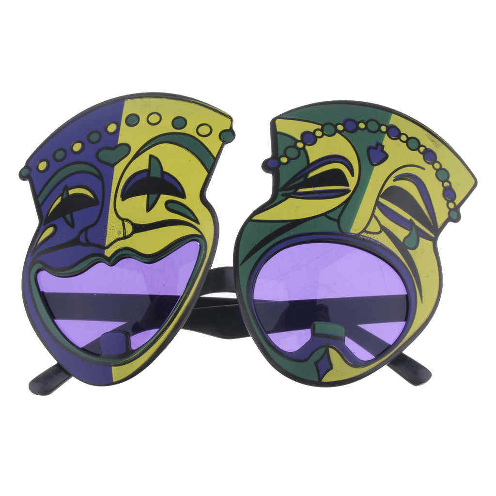 Party Funny Grimace Eyeglasses Halloween Novelty Sunglasses for Masquerade Costume Props
