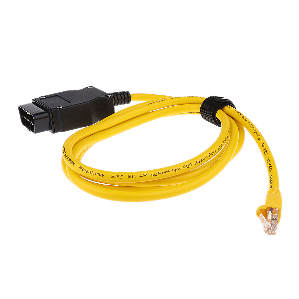 23.4 V50.3 Data Cable ENET Ethernet to OBD Interface E-SYS ICOM Code for BMW