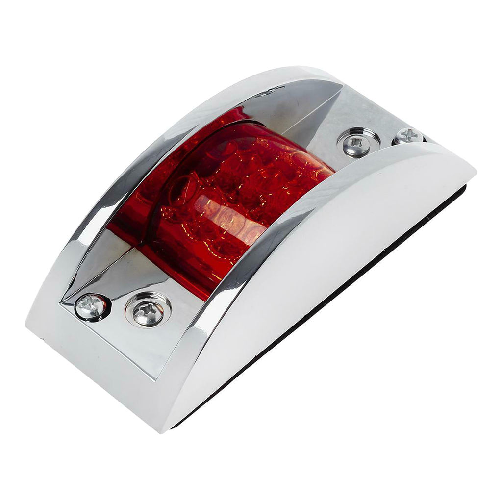 LED Side Marker Fender Light Waterproof Surface Mount Sealed Light Lens