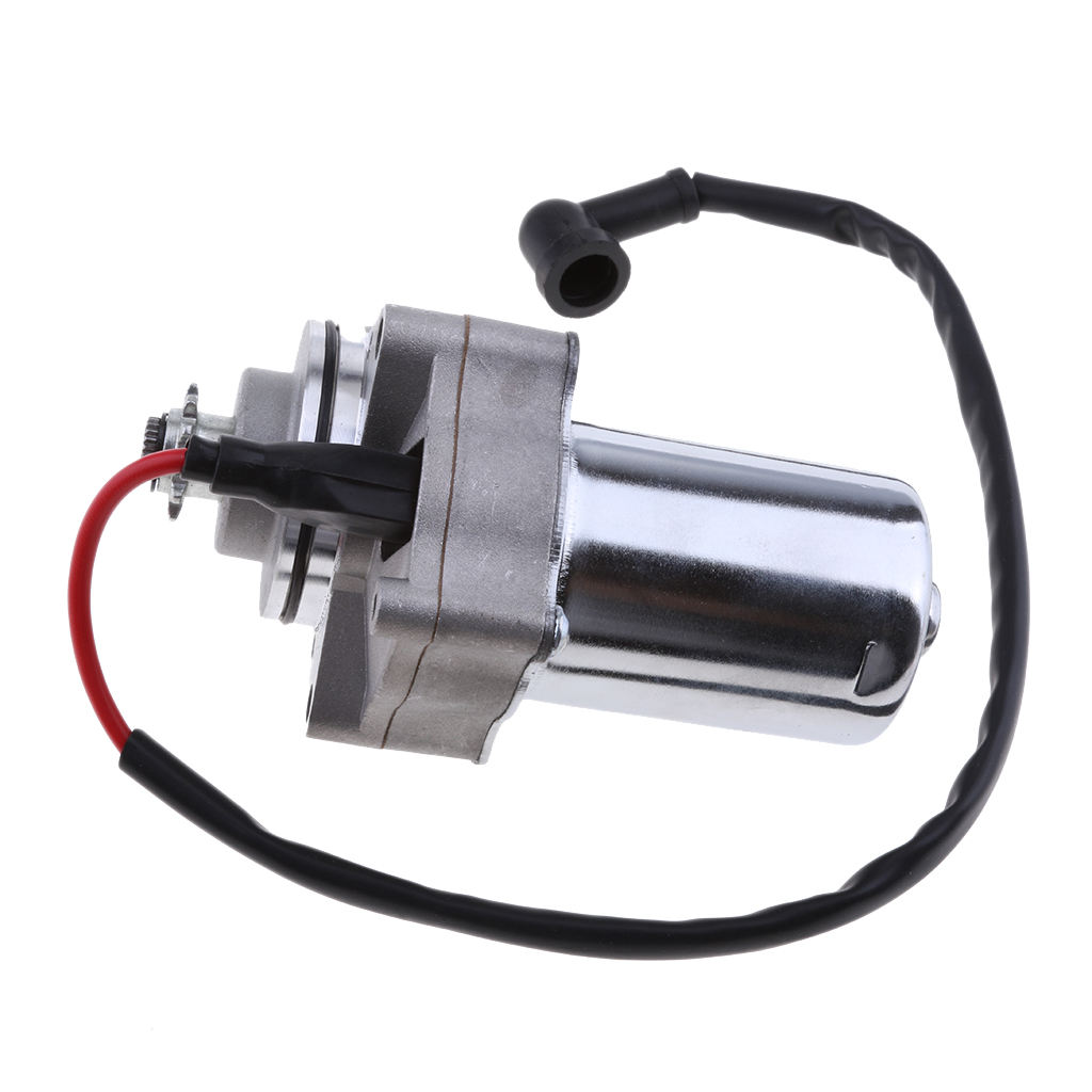 dolity Starter Solenoid Relay Motor with 460mm Cables for 90cc 110cc 125cc Motorcycle Dirt Bike ATV