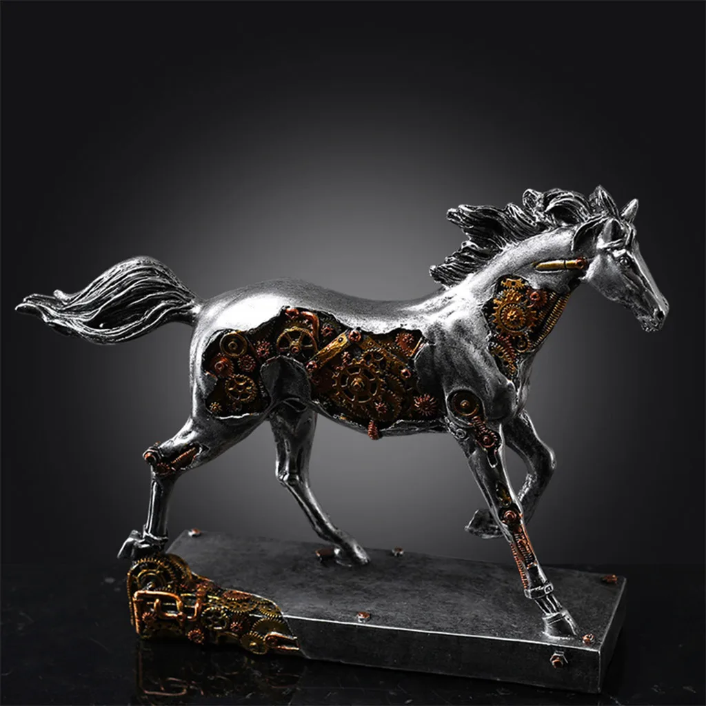 Home Decor Crafts Miniature Animal Figurine Resin Animal Sculpture Ornament